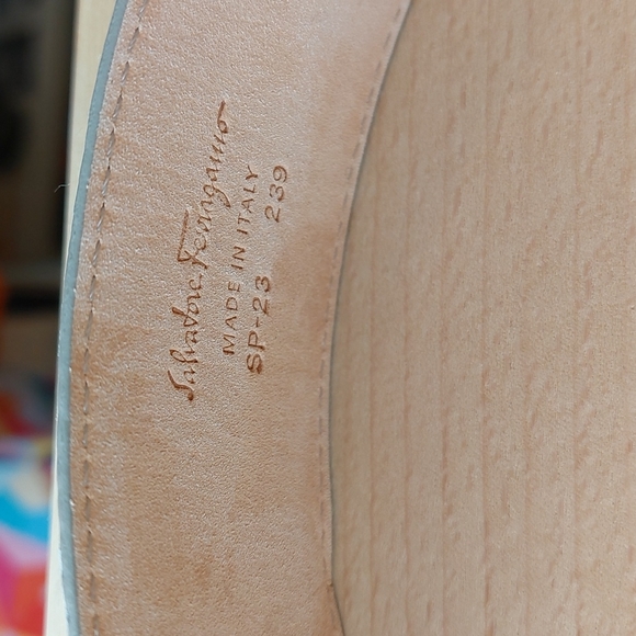 Rare exotic reptile Salvatore Ferragamo belt, 85cm - Picture 4 of 6